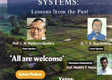 Scientific Discussion on “Ancient Irrigation Systems – Lessons from the Past