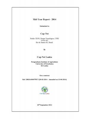 Progress Report 2014-Cap-Net Lanka